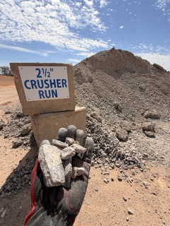 2.5 inch crusher run